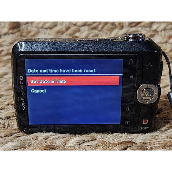 Kodak EasyShare C183 14.0MP Digital Camera - Black Tested With Case Memory Card - Picture 4 of 9